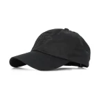 Classic Black Baseball Cap – Essential Curved Brim Series