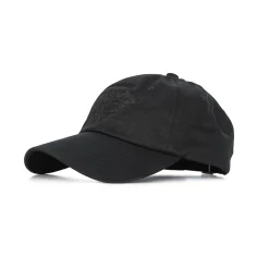 Classic Black Baseball Cap – Essential Curved Brim Series