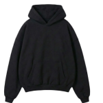 Essential Oversized Black Hoodie – Urban Streetwear Edition